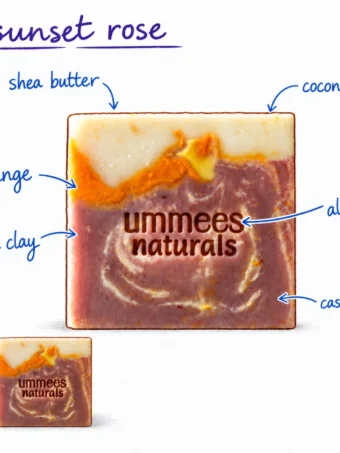 Sunset Rose Soap